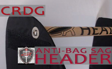 Chain Reaction Disc Golf Header For HeroPack Anti BAG-SAG beam.