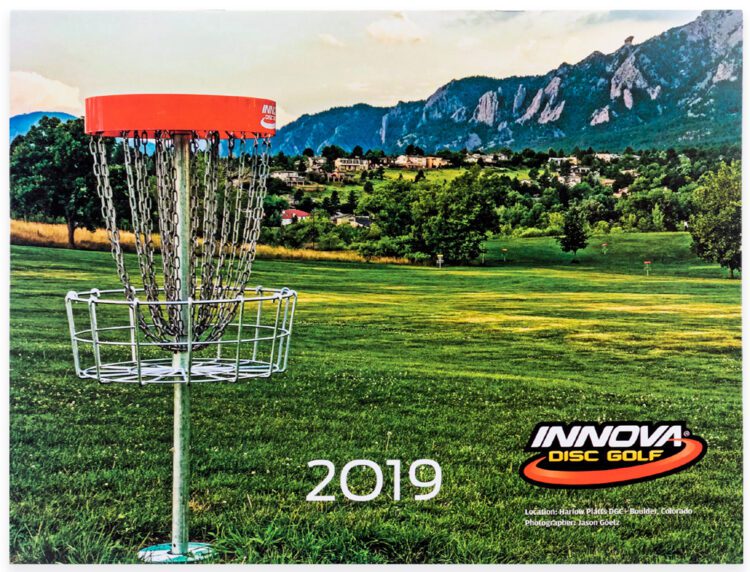 2019 Innova Disc Golf Calendar