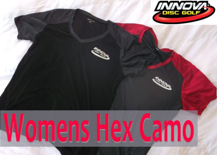 Innova Women's Hex Camo Jersey in Red