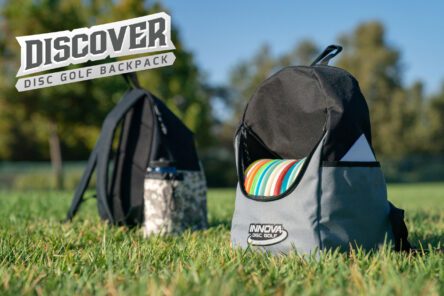 Innova DISCover Disc Golf Bag Grey and Camo