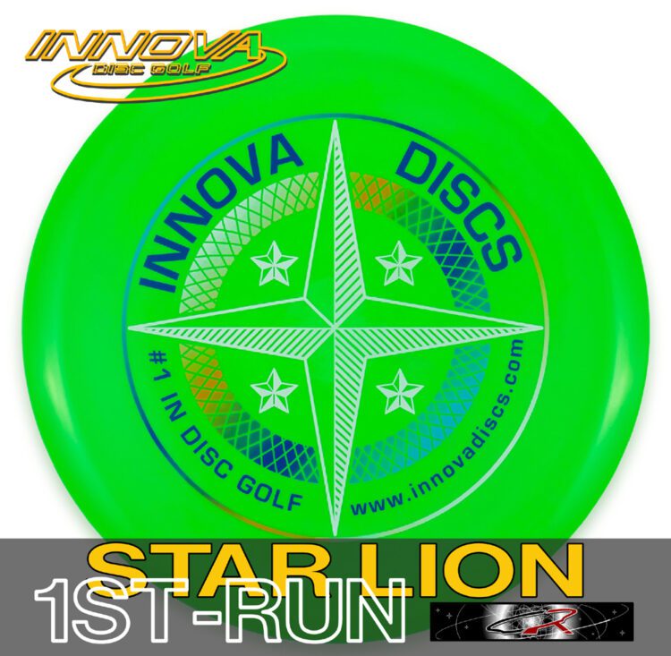 Innova Star Lion 1st Run Feature Disc in Lime Green