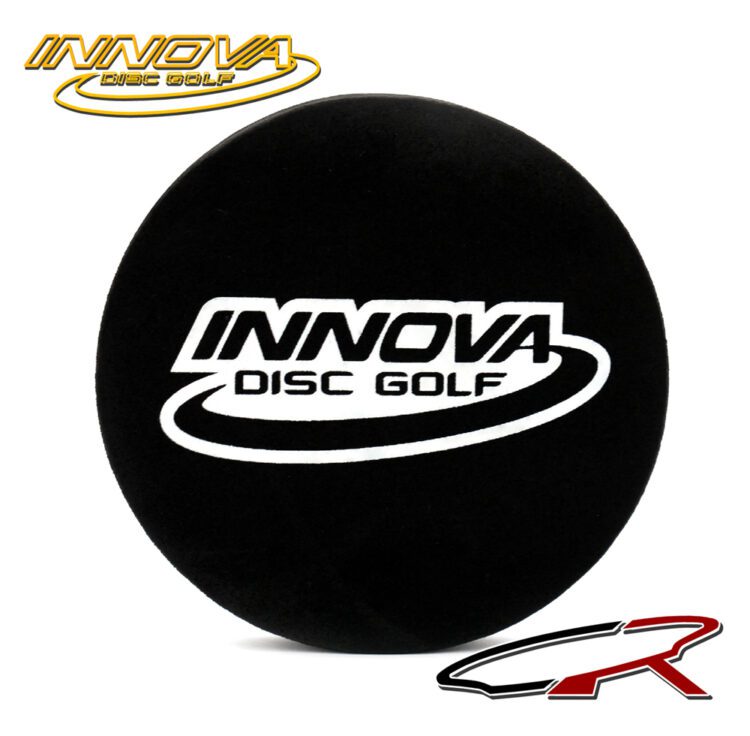 Innova Kneesaver Kneepad Mini Disc shown in black.