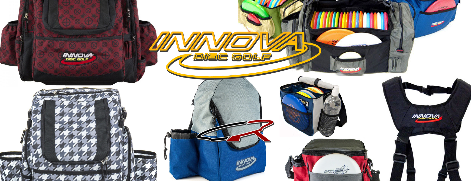 Chain Reaction stocks the entire line of Innova Disc Golf Bags